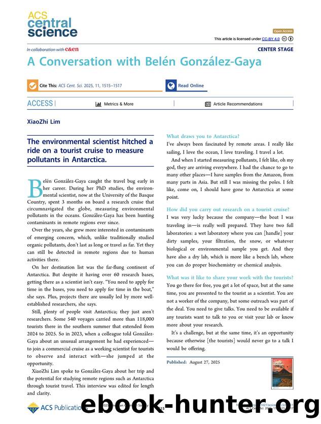 A Conversation with BeleÌn GonzaÌlez-Gaya by XiaoZhi Lim