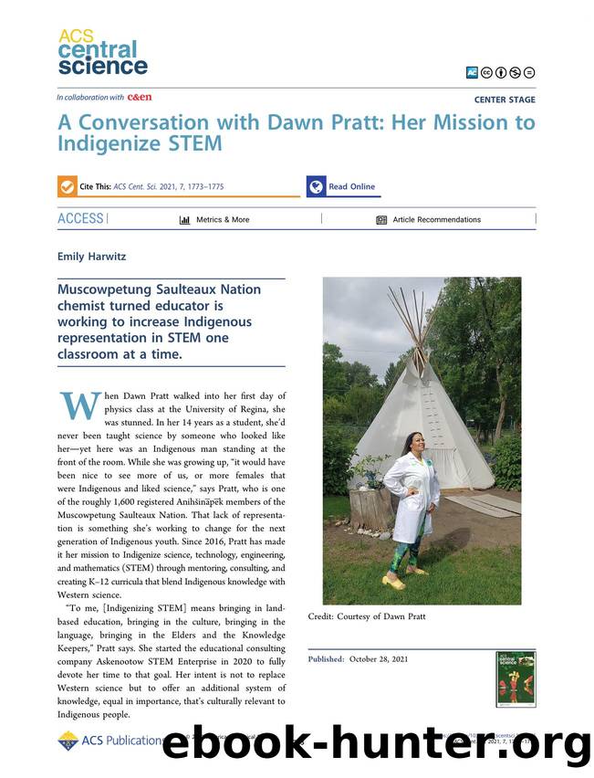 A Conversation with Dawn Pratt: Her Mission to Indigenize STEM by Emily Harwitz