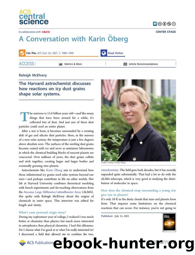 A Conversation with Karin OÌberg by Raleigh McElvery