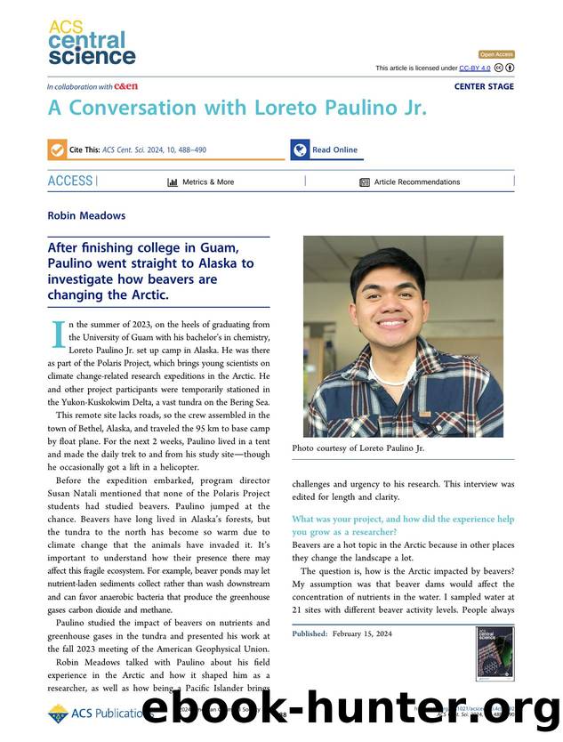 A Conversation with Loreto Paulino Jr. by Robin Meadows