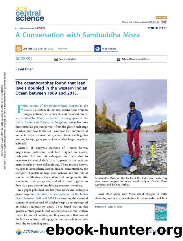A Conversation with Sambuddha Misra by Payal Dhar