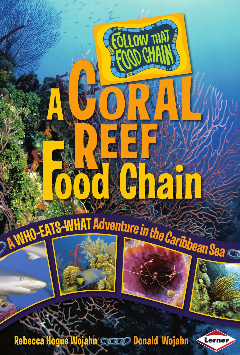 A Coral Reef Food Chain: A Who-Eats-What Adventure in the Caribbean Sea by Rebecca Hogue Wojahn Donald Wojahn