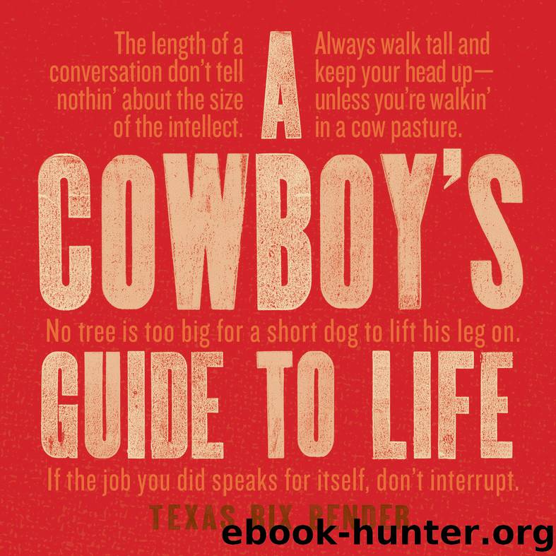 A Cowboy's Guide to Life by Texas Bix Bender