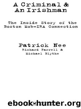 A Criminal and an Irishman by Patrick Nee