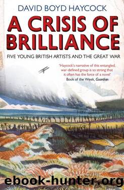 A Crisis of Brilliance: Five Young British Artists and the Great War by David Boyd Haycock