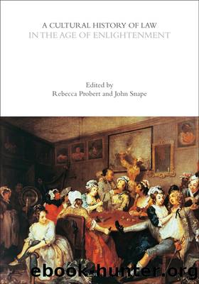 A Cultural History of Law in the Age of Enlightenment by Rebecca Probert