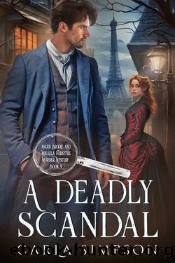 A Deadly Scandal (Angus Brodie and Mikaela Forsythe Murder Mystery Book 9) by Carla Simpson