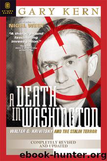 A Death in Washington by Gary Kern