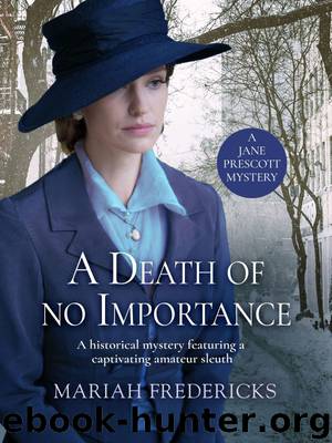 A Death of No Importance by Unknown