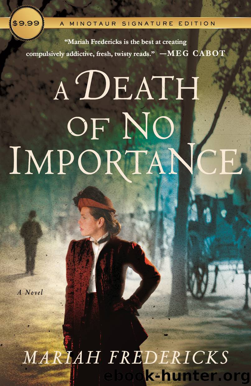 A Death of No Importance--A Novel by Mariah Fredericks