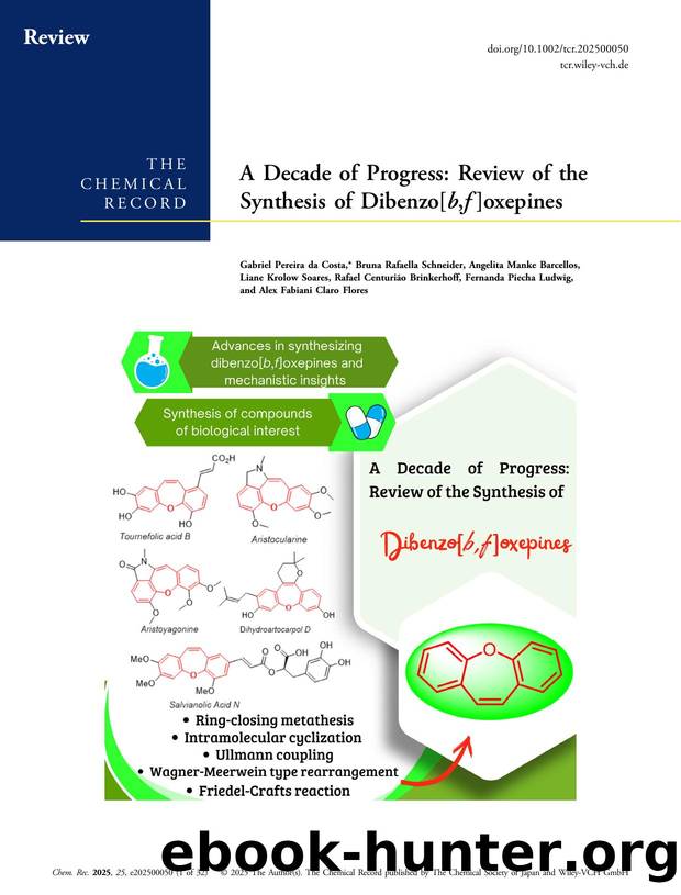 A Decade of Progress: Review of the Synthesis of Dibenzo[b,f]oxepines by unknow