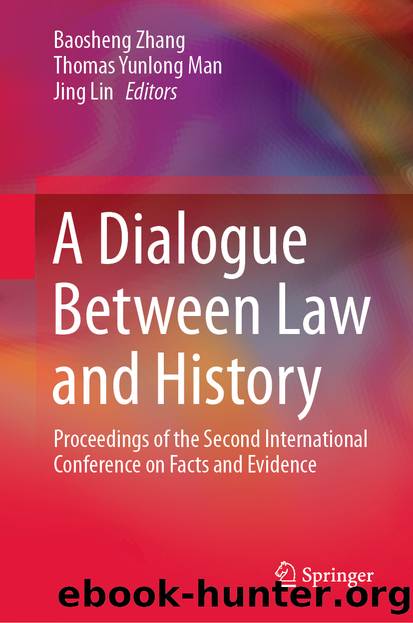 A Dialogue Between Law and History by Unknown