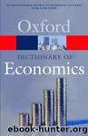 A Dictionary of Economics by Oxford