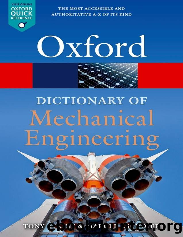 A Dictionary of Mechanical Engineering by Marcel Escudier & Tony Atkins