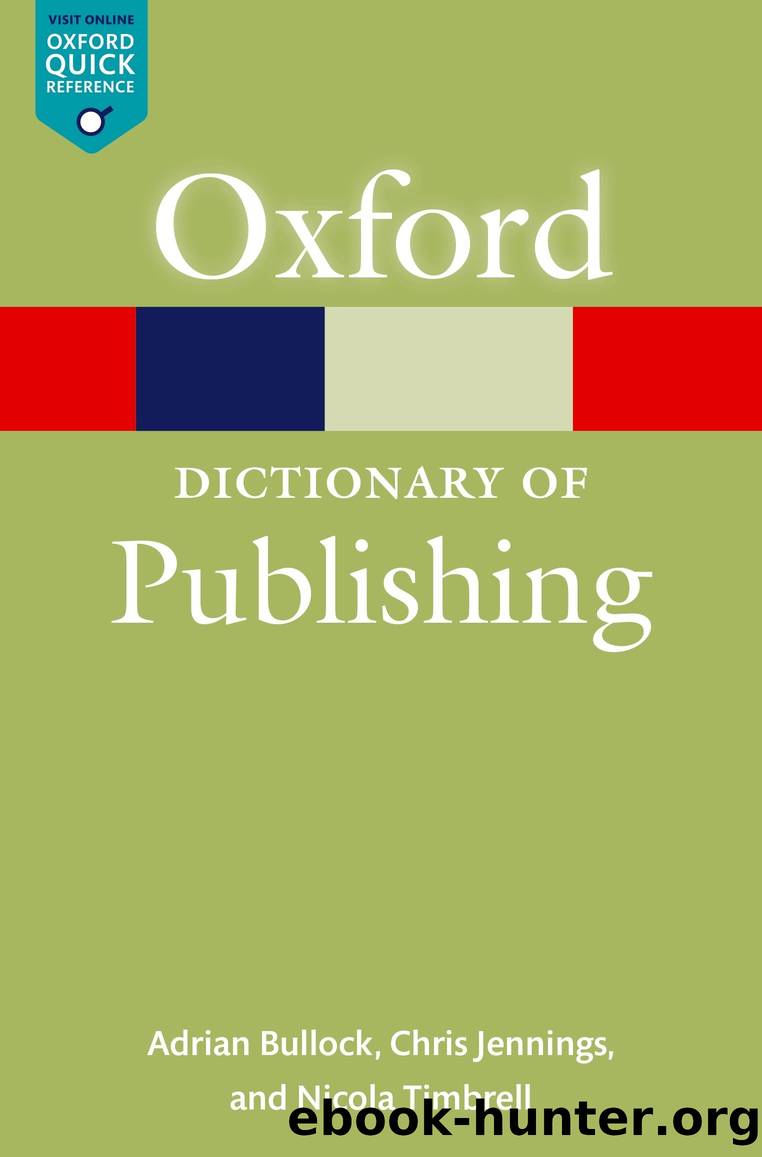 A Dictionary of Publishing by unknow