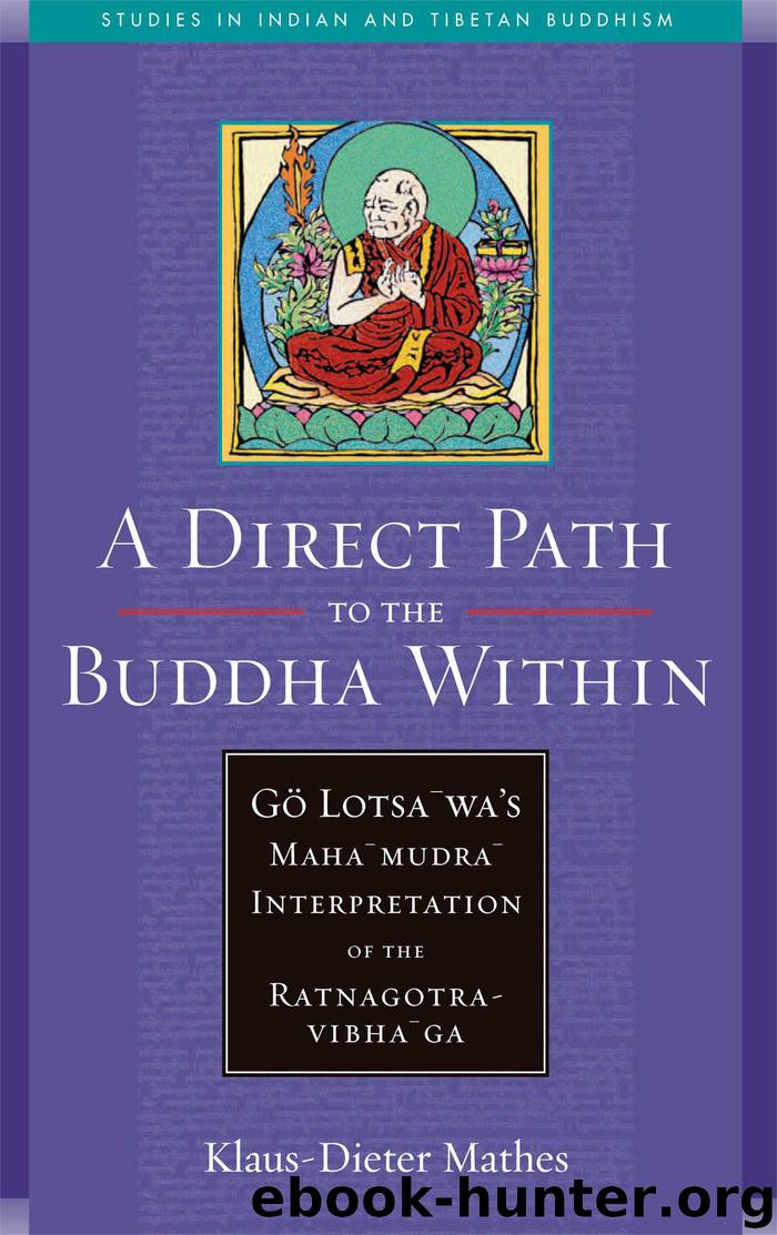 A Direct Path to the Buddha Within by Klaus-Dieter Mathes