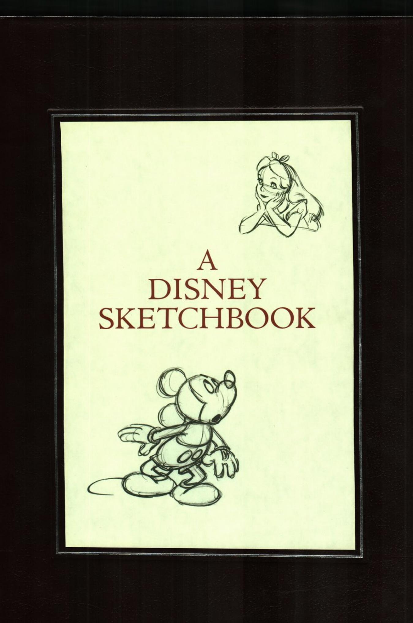 A Disney sketchbook by Ken Shue