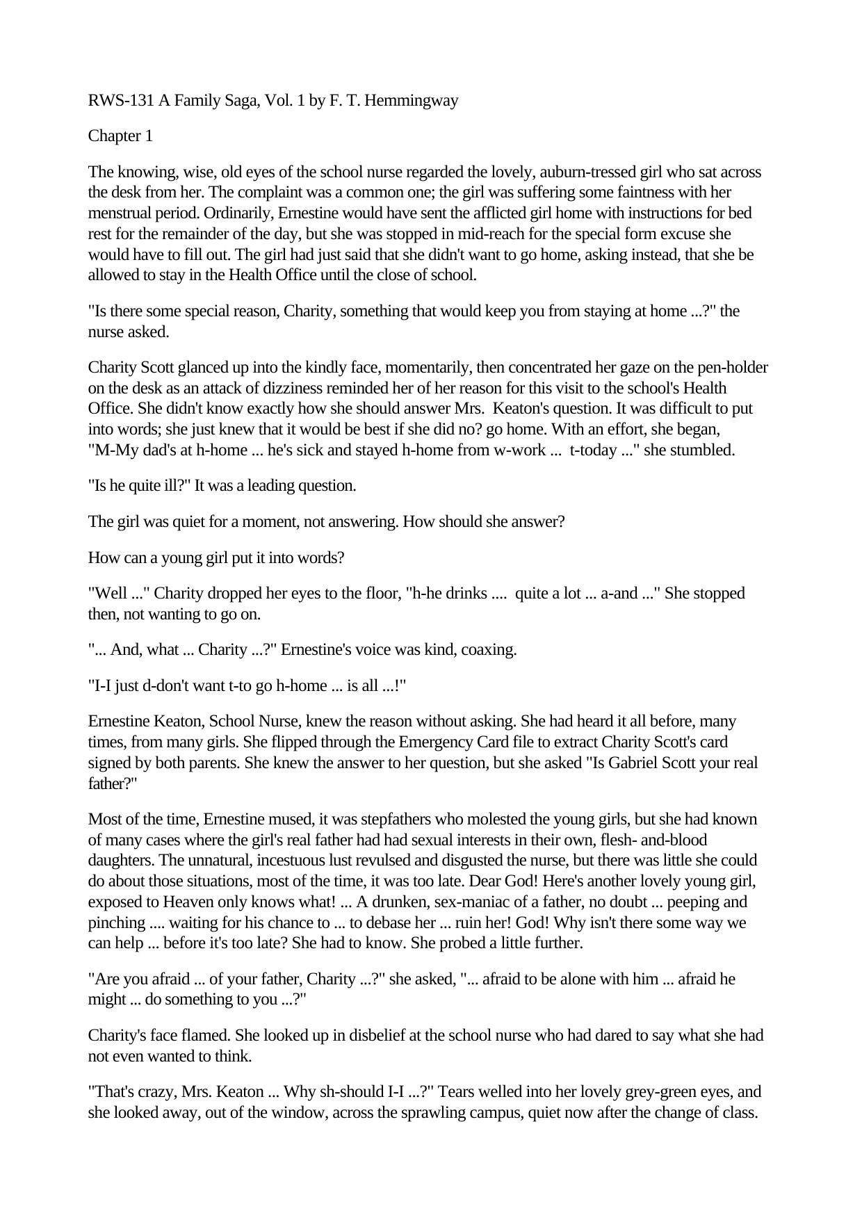 A Family Saga, Vol. 1 by Unknown