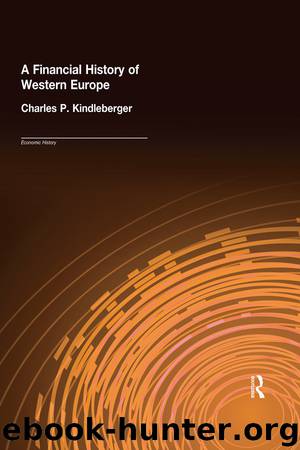A Financial History of Western Europe by Charles P. Kindleberger