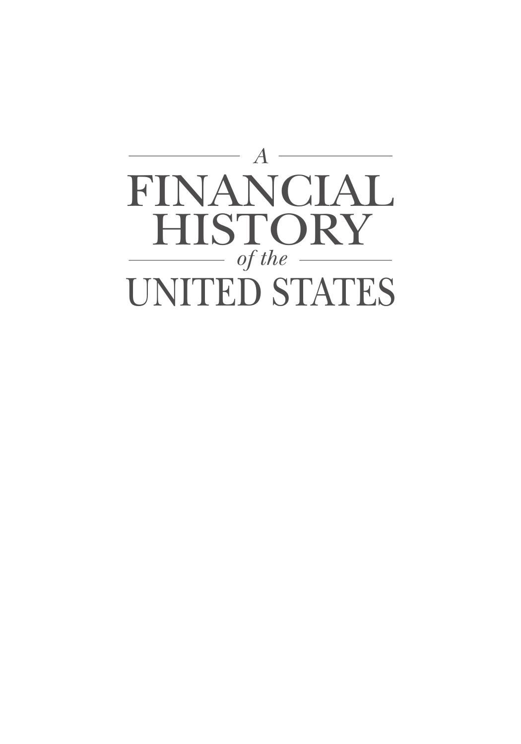 A Financial History of the United States (3-volume set) (1970-2001) From the Age of Derivatives to the New Millenium by Jerry W. Markham