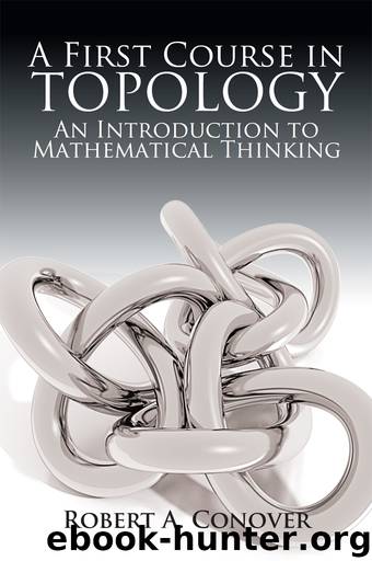 A First Course in Topology by Robert A. Conover