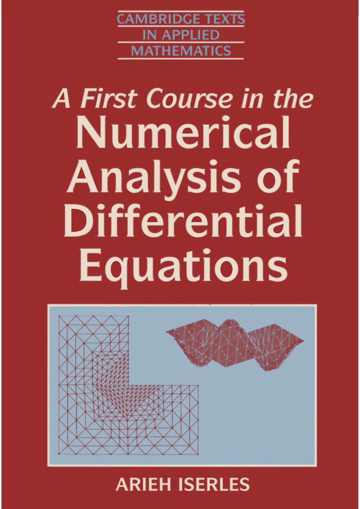 A First Course in the Numerical Analysis of Differential Equations by Unknown
