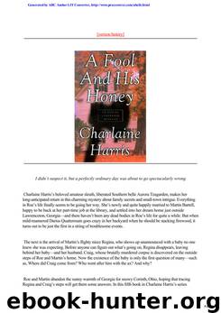 A Fool and His Honey - [Aurora Teagarden 06] by Charlaine Harris