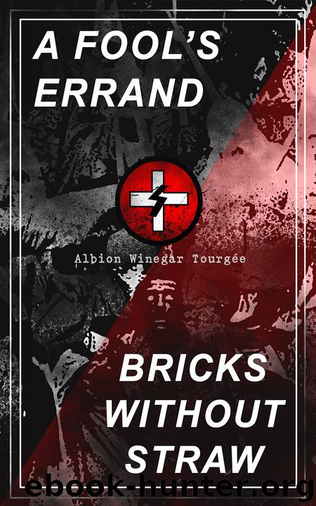 A Fool's Errand & Bricks without Straw by Albion Winegar Tourgée