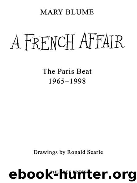 A French Affair by Mary Blume