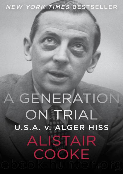A Generation on Trial by Alistair Cooke