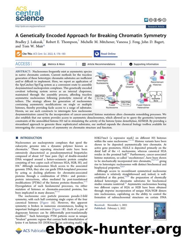 A Genetically Encoded Approach for Breaking Chromatin Symmetry by unknow