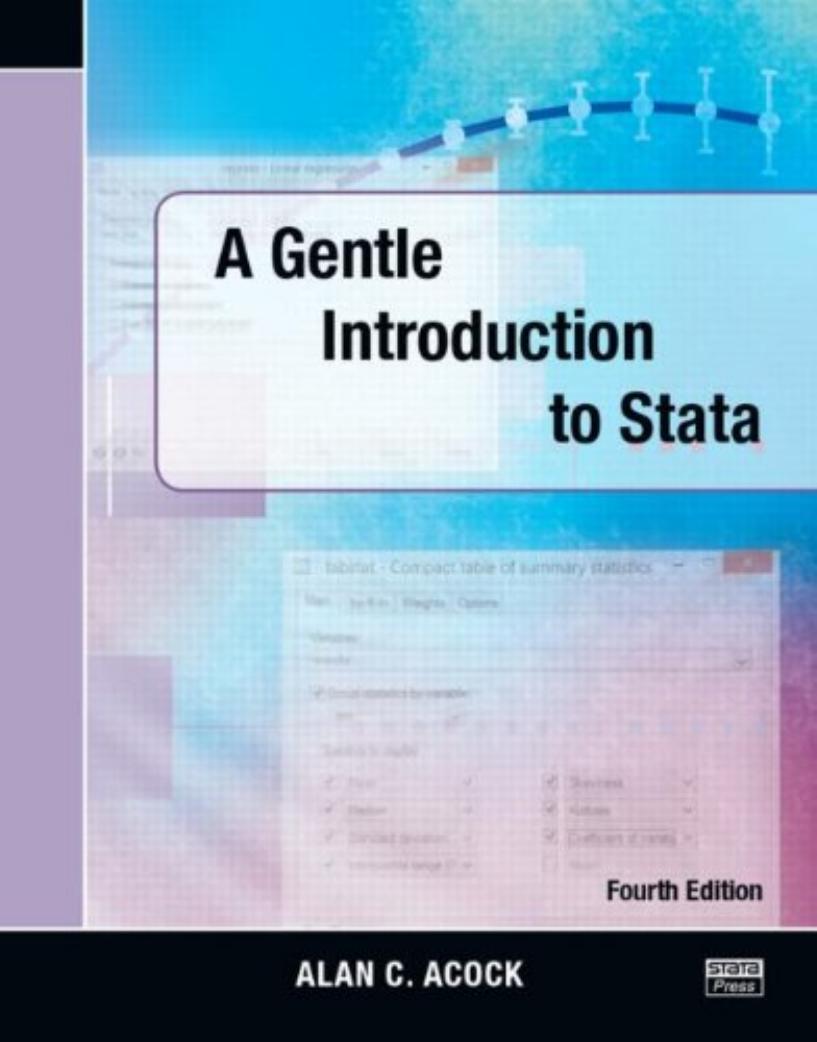 A Gentle Introduction to Stata 4th Edition by ALAN C. ACOCK