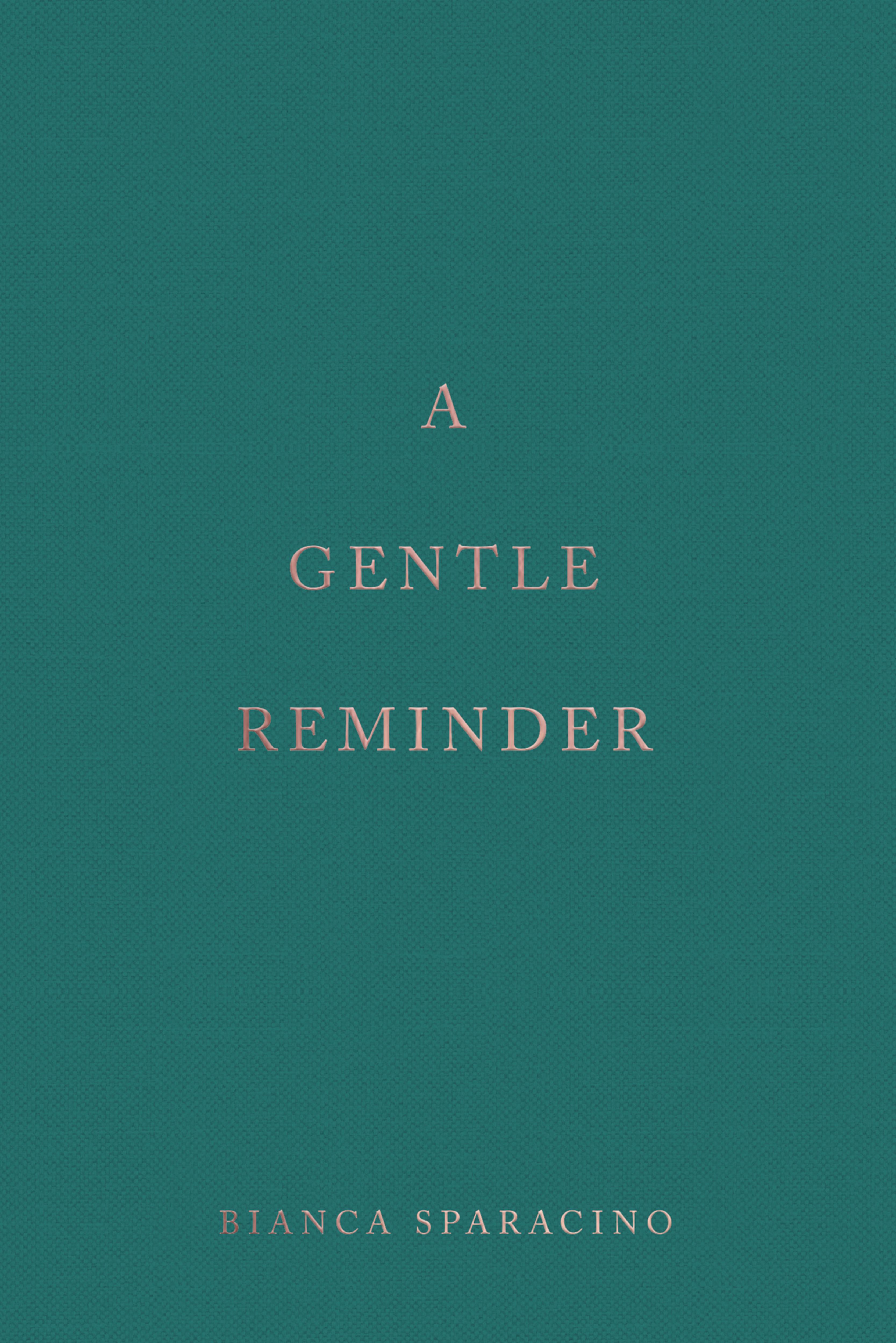 A Gentle Reminder by Bianca Sparacino