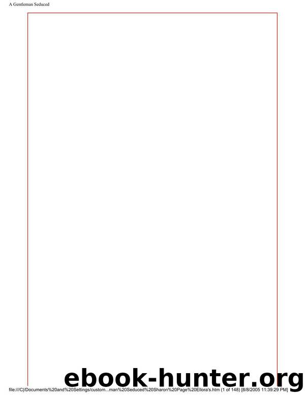 A Gentleman Seduced by A Gentleman Seduced (pdf) (Ellora)