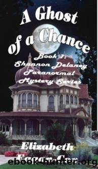 A Ghost of a Chance: Book 1 of the Shannon Delaney Paranormal Mystery Series by Elizabeth Eagan-Cox
