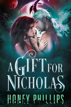 A Gift for Nicholas: A SciFi Alien Warrior Holiday Romance (Horned Holidays) by Honey Phillips