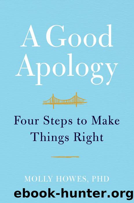 A Good Apology by Molly Howes