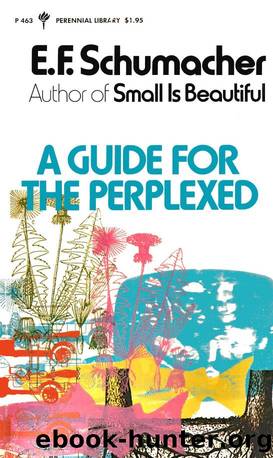 A Guide for the Perplexed by E. F. Schumacher