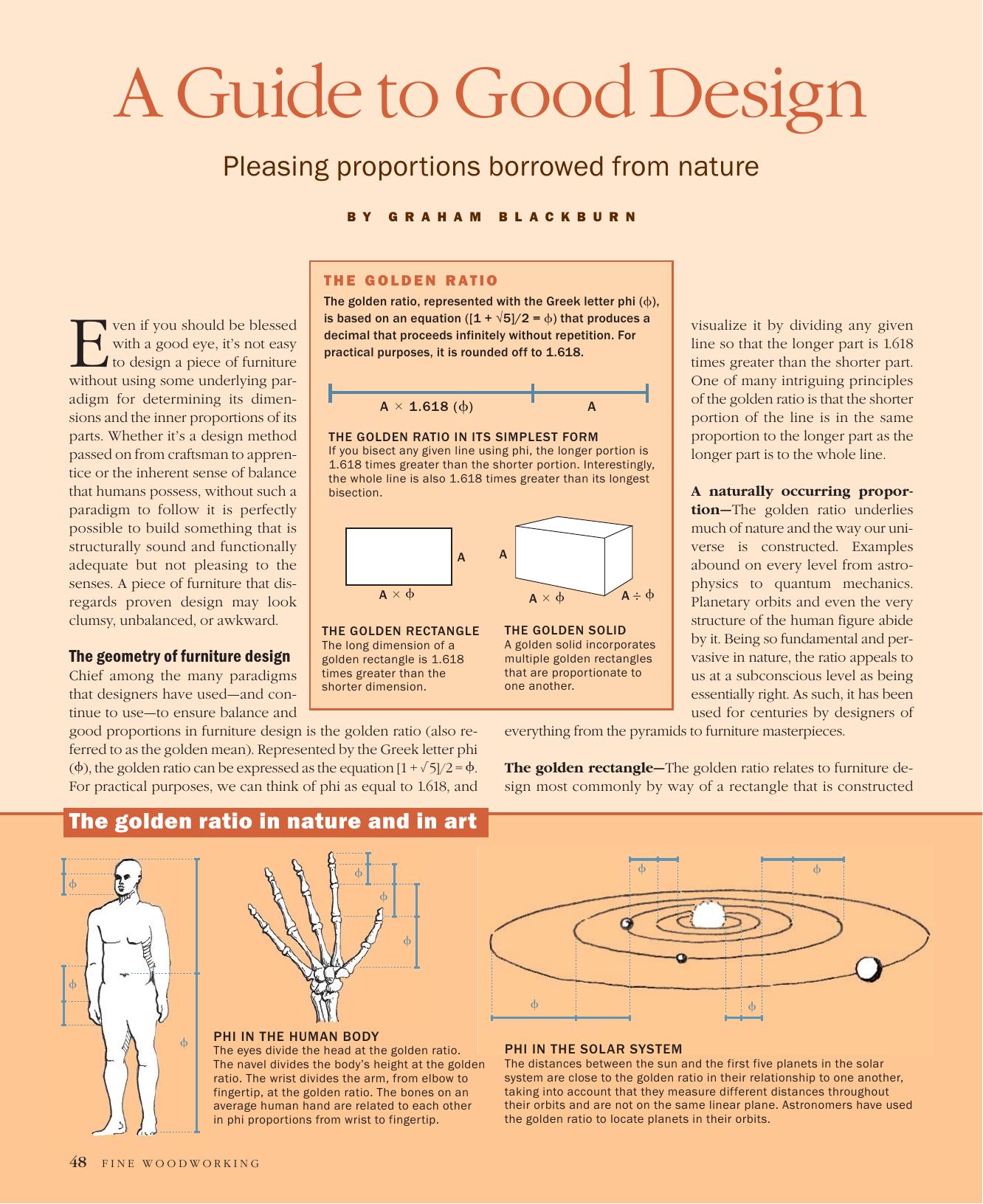 A Guide to Good Design by Graham Blackburn