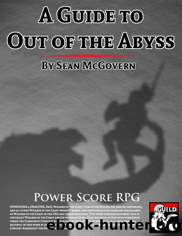A Guide to Out of the Abyss by Unknown