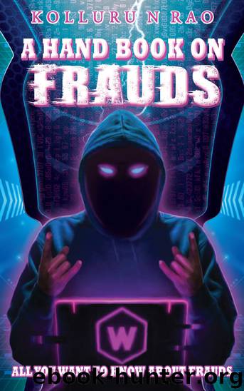 A Hand Book on Frauds by Kolluru N. Rao