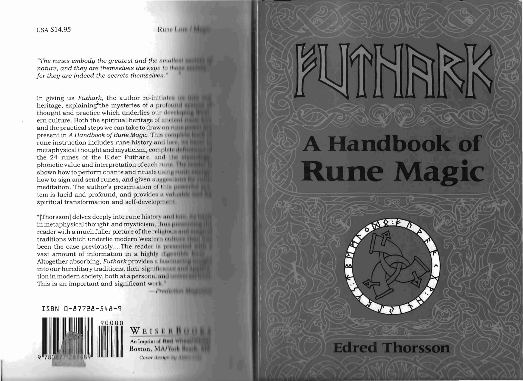 A Handbook of Rune Magic (zazasamael666) by Unknown