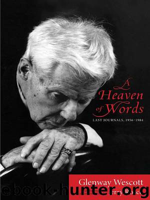 A Heaven of Words by Glenway Wescott