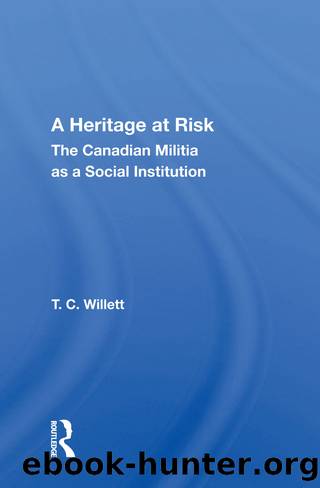 A Heritage At Risk by T. C. Willett