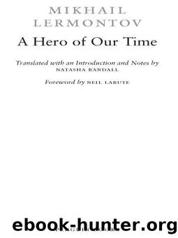 A Hero of Our Time (Penguin Classics) by Mikhail Lermontov