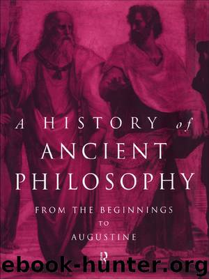 A History of Ancient Philosophy by Johansen Karsten Friis; Rosenmeir Henrik;