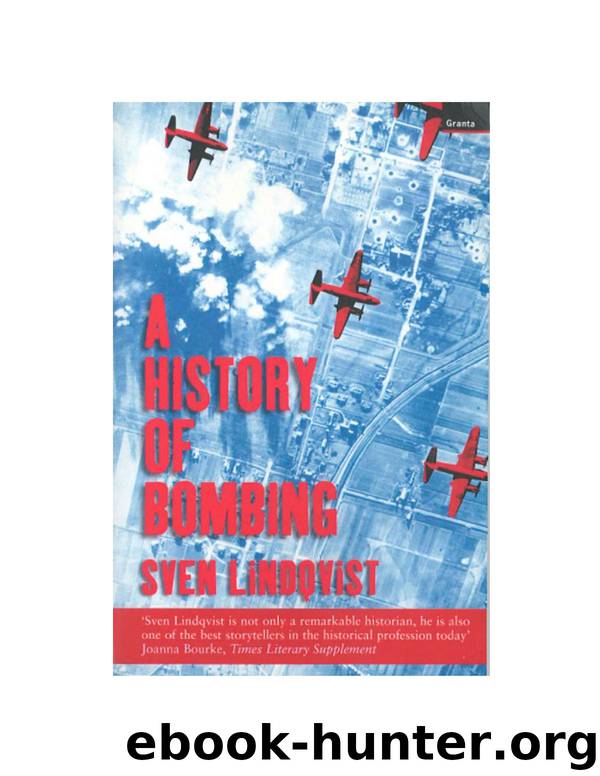 A History of Bombing by Sven Lindqvist & Linda Haverty Rugg