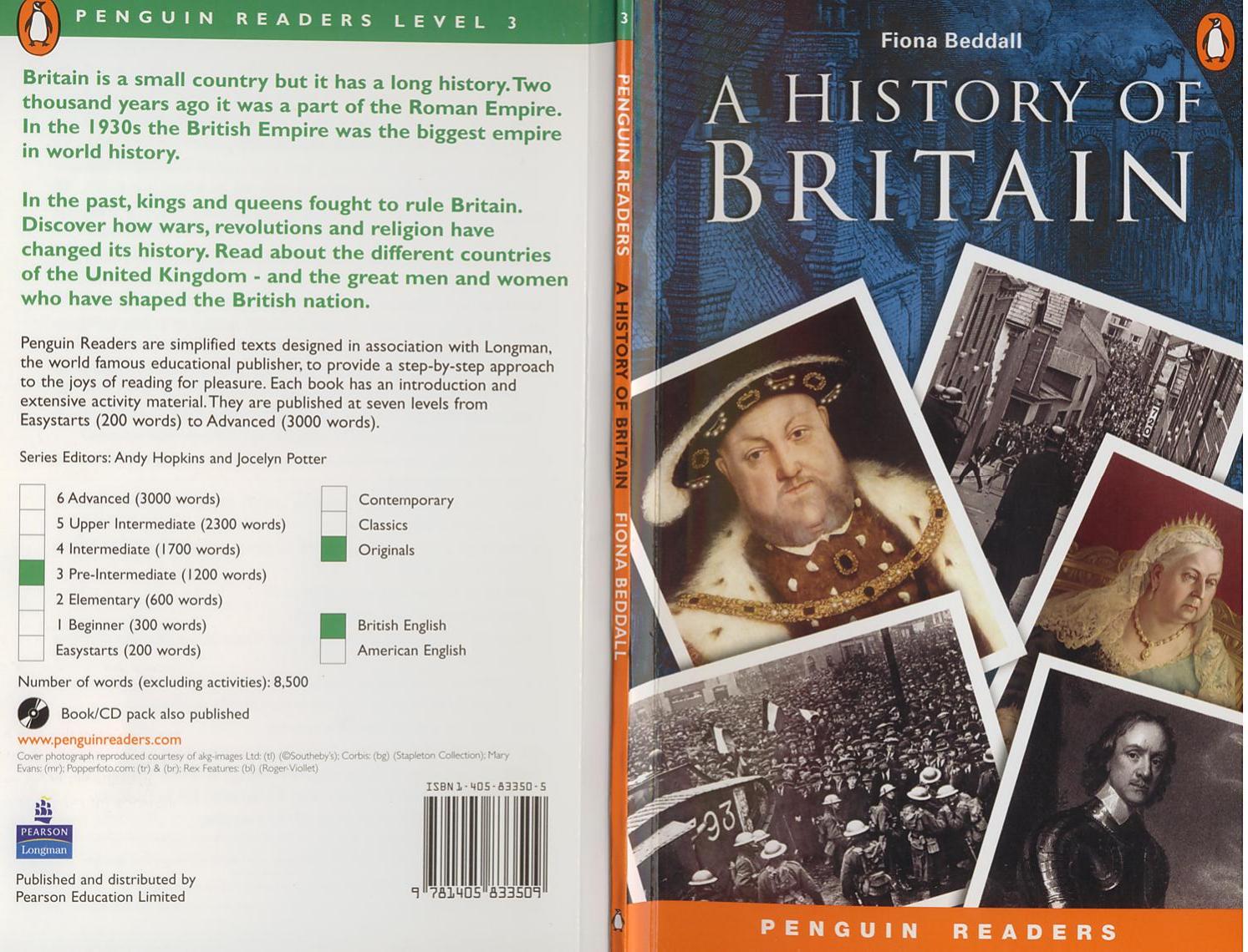A History of Britain (Level 3) by Unknown