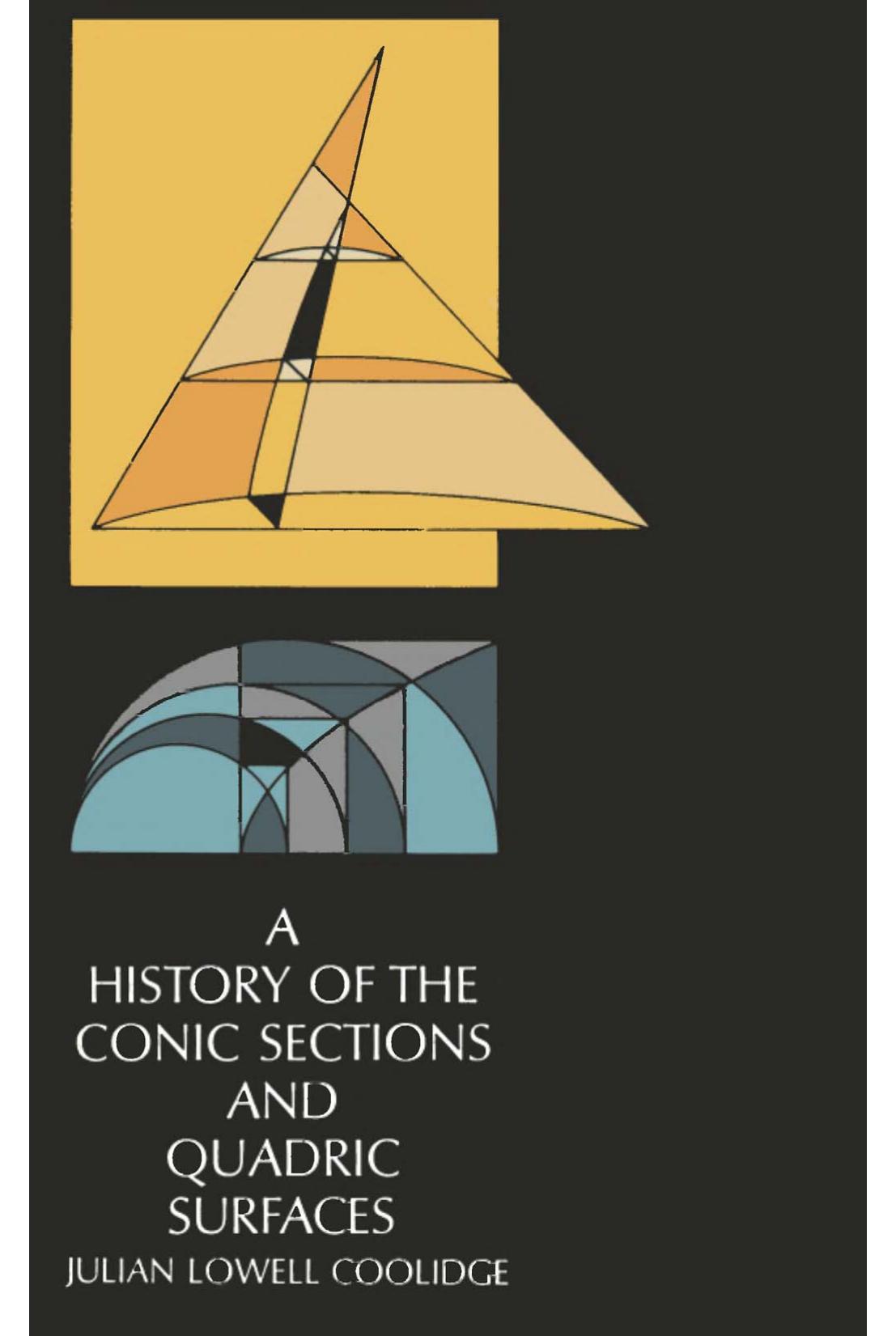A History of Conic Sections and Quadric Surfaces.djvu by bruce