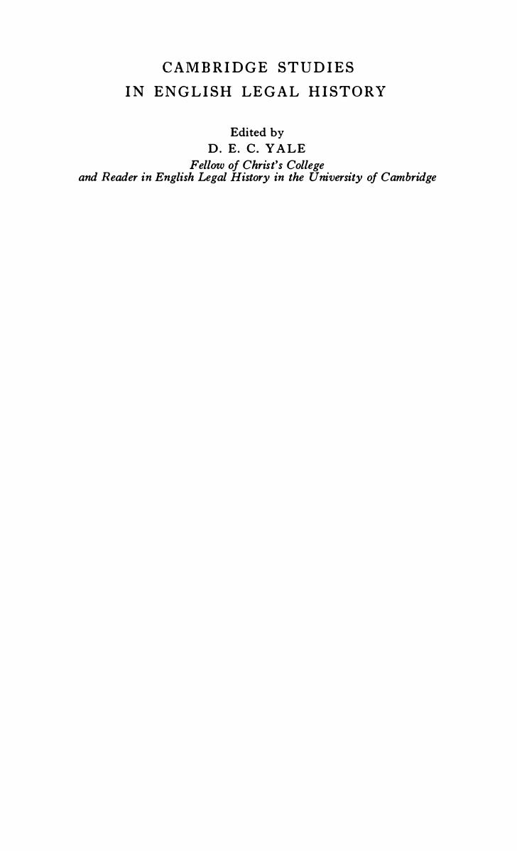 A History of English Assizes 1558-1714 by J. S. Cockburn